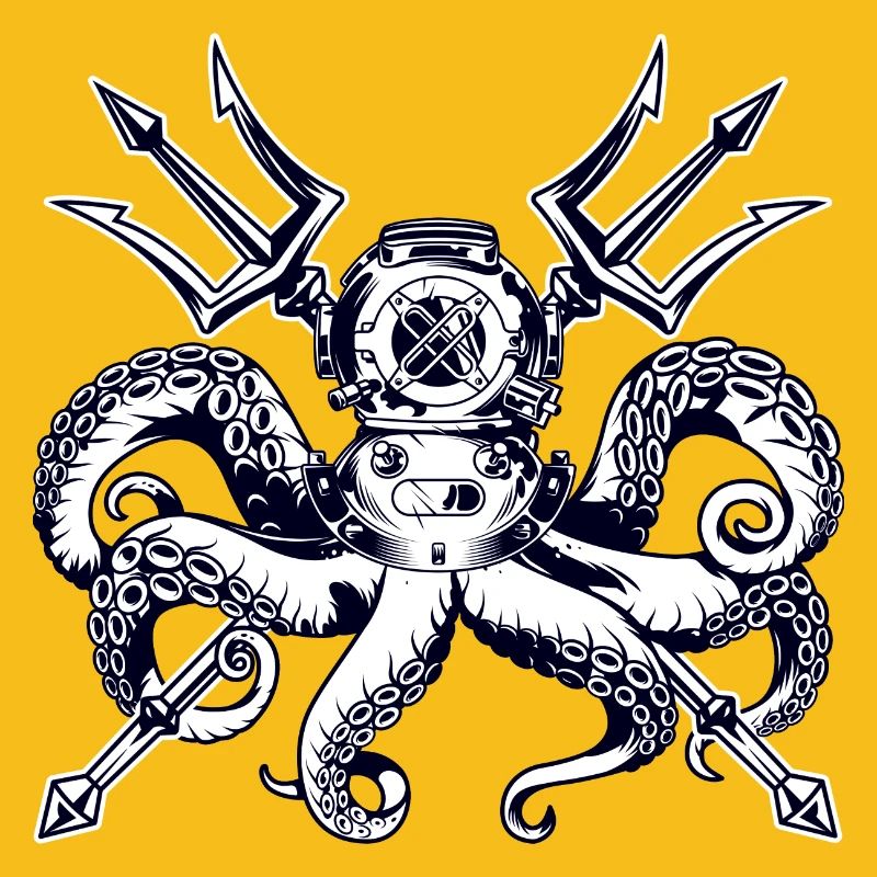 Pieuvre Scaphandre Trident