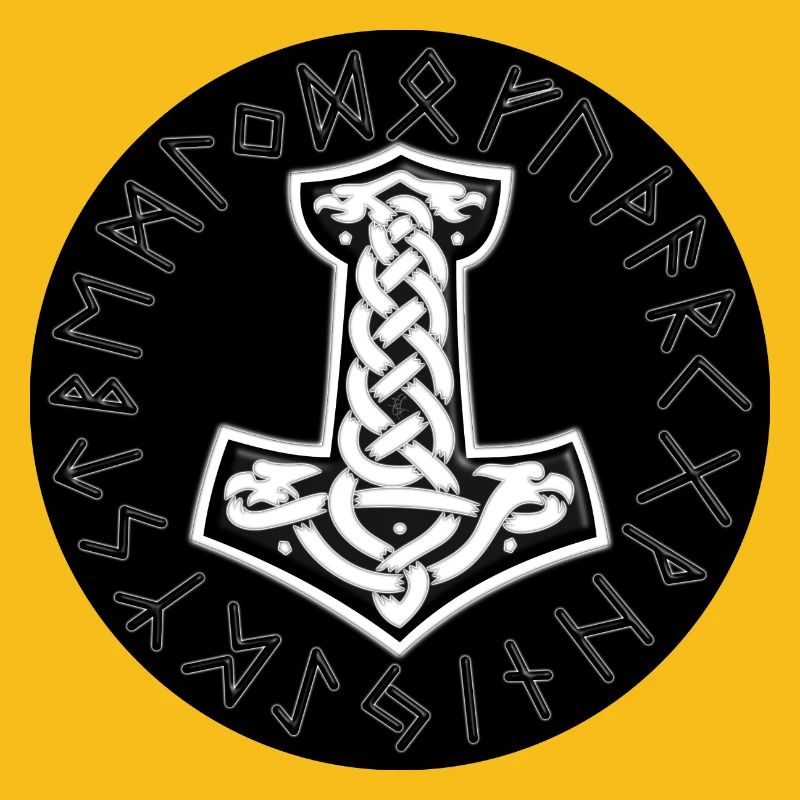 Mjölnir Keltischer Runenknoten