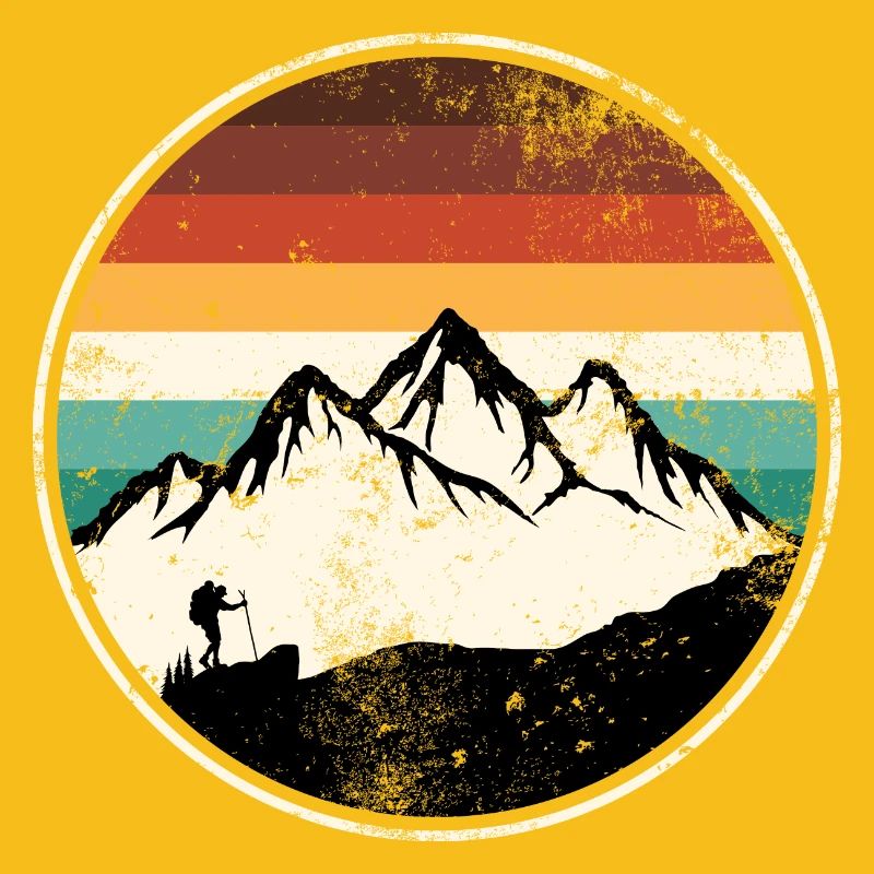 Retro Peak Trail Circle