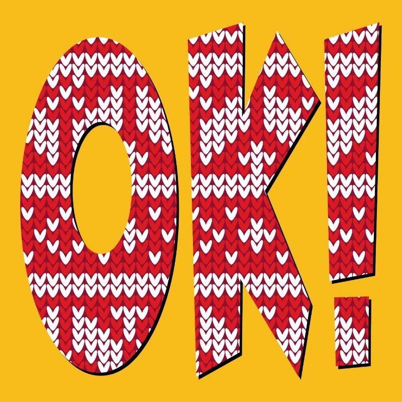 KNITTING PATTERNS OK - APPROVAL SAYINGS