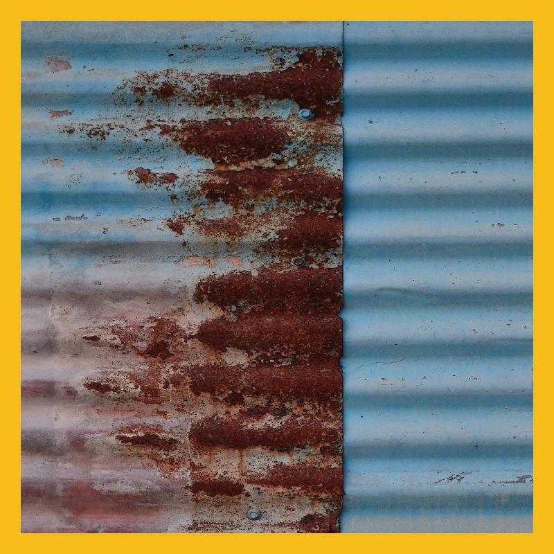 Rouille turquoise