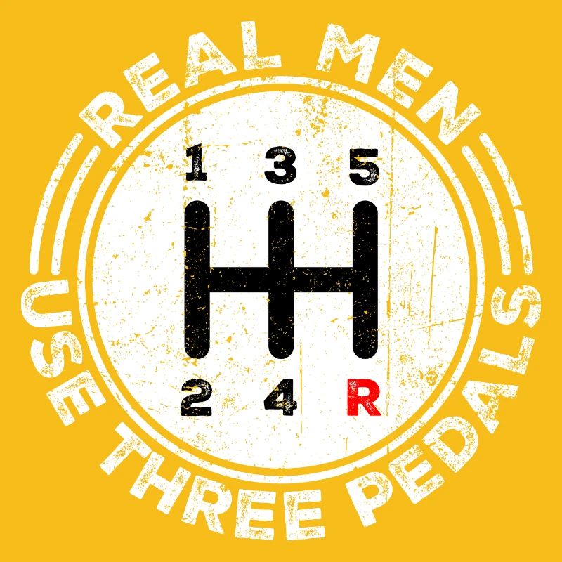 Real Men Use Three Pedals