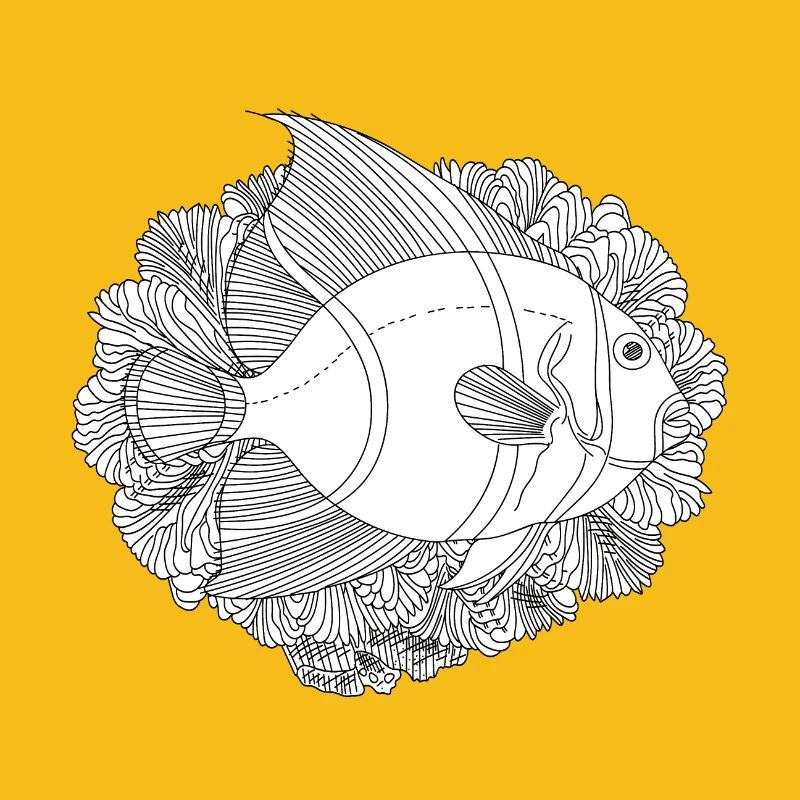 Poisson océan pacifique corail