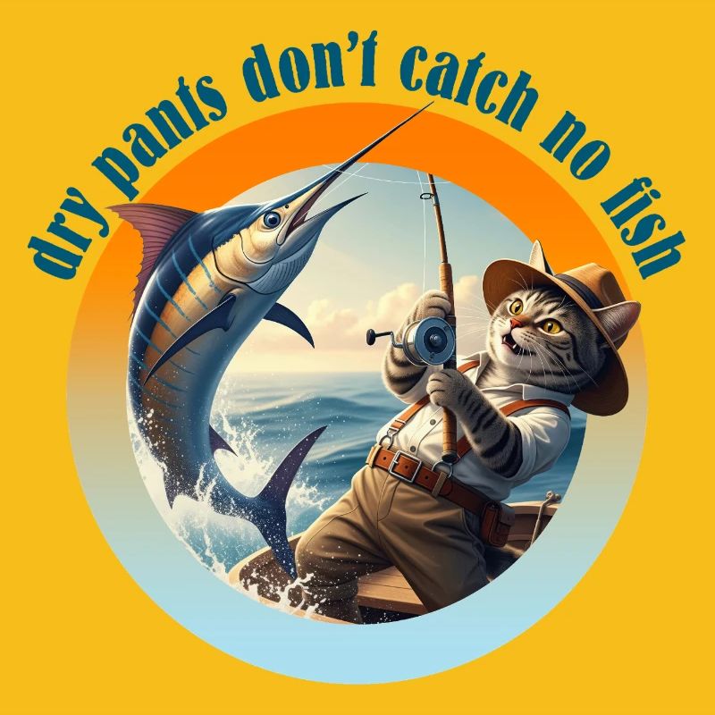 Dry Pants don't catch no Fish!