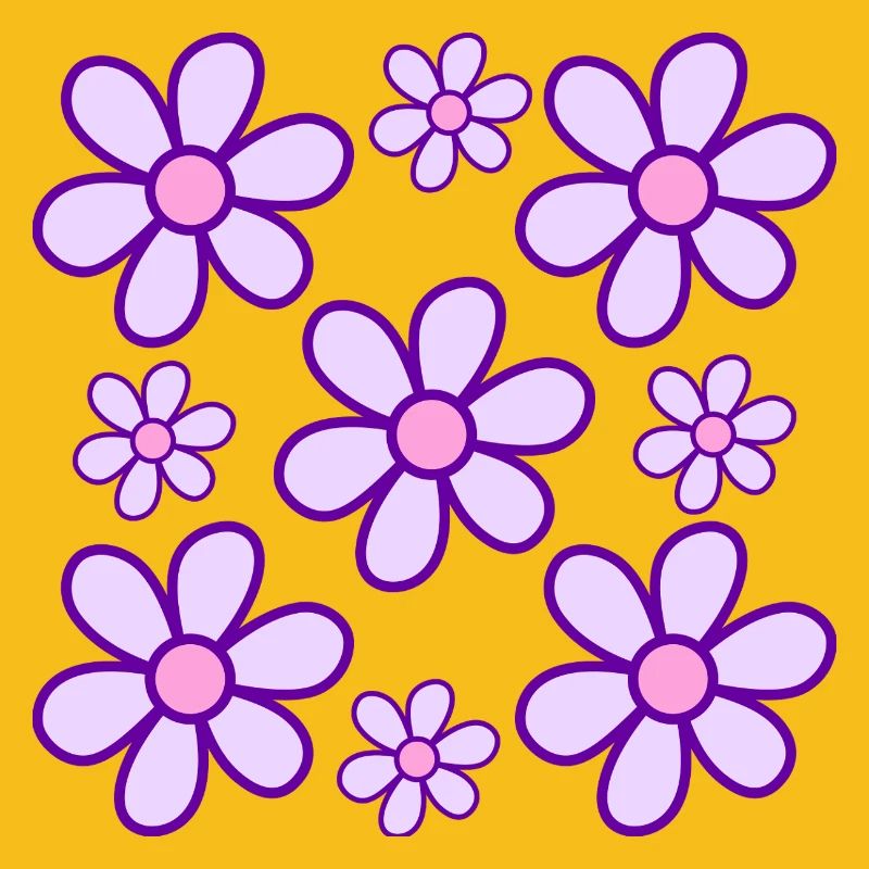 Abstrait Fleurs