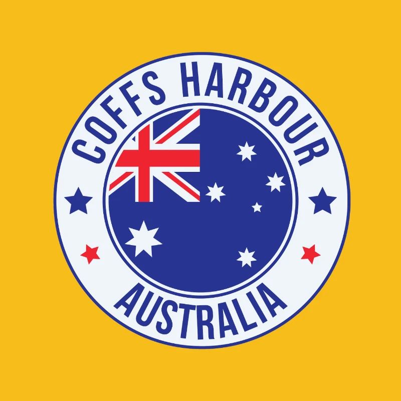 Coffs Harbour Australien-Abzeichen