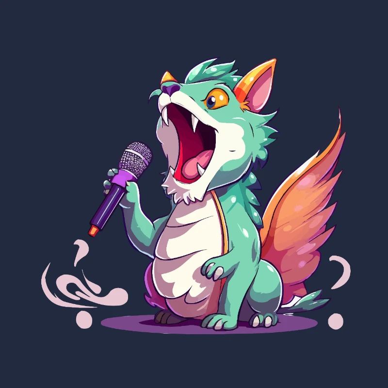 Singender Drachen-Star