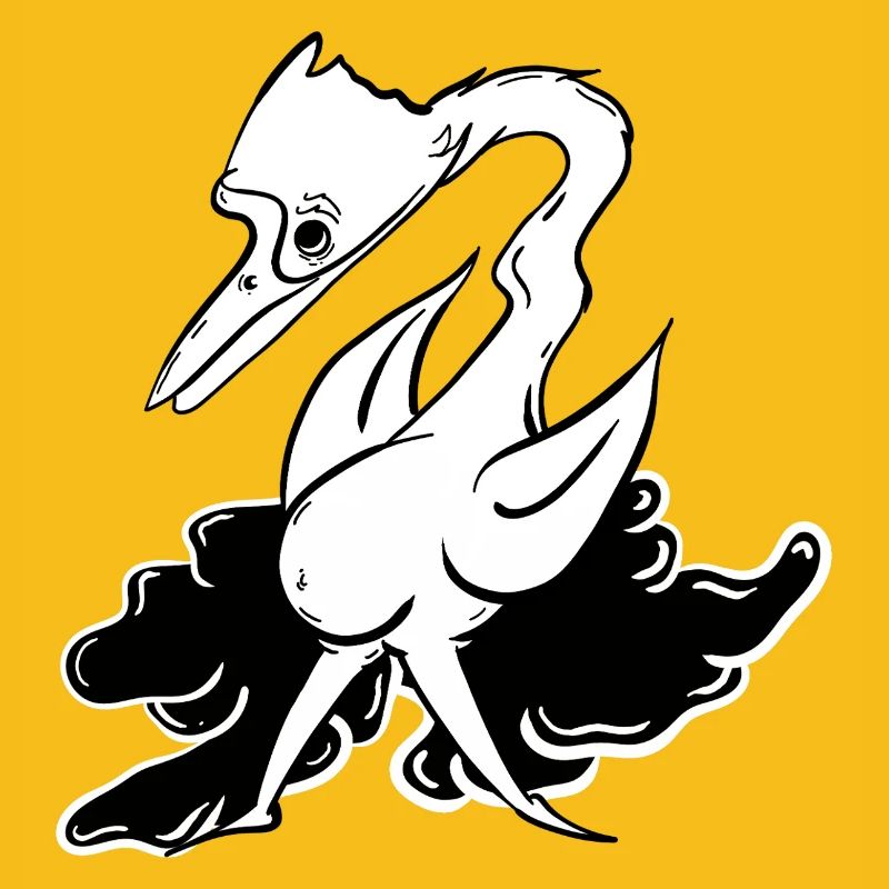 Fantasy Lying Animal with Flight Attributes