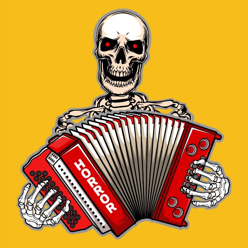 Styrian Harmonica Skeleton