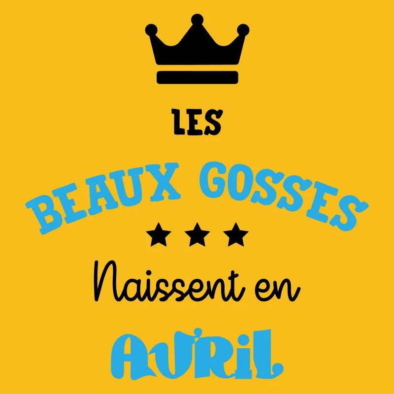Cadeau naissance bébé garçon Avril Beaux Gosses