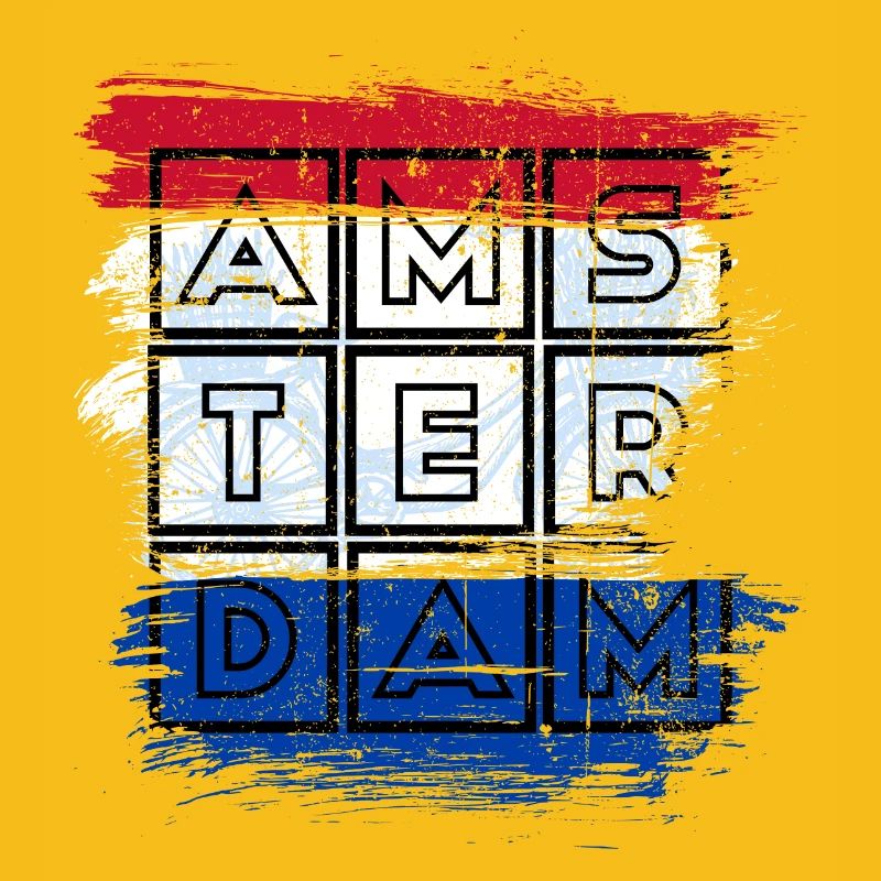 Drapeau Amsterdam Grid