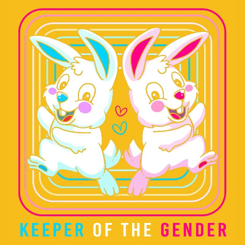 Gender Reveal Ostern Werdende Mutter