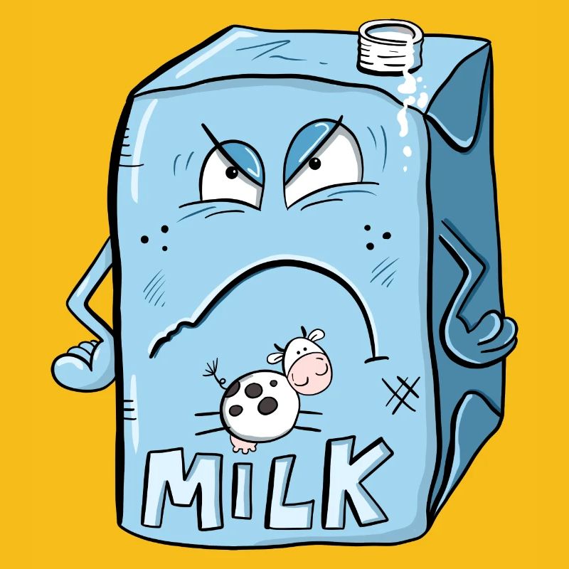 Saure Milch I Milchkarton
