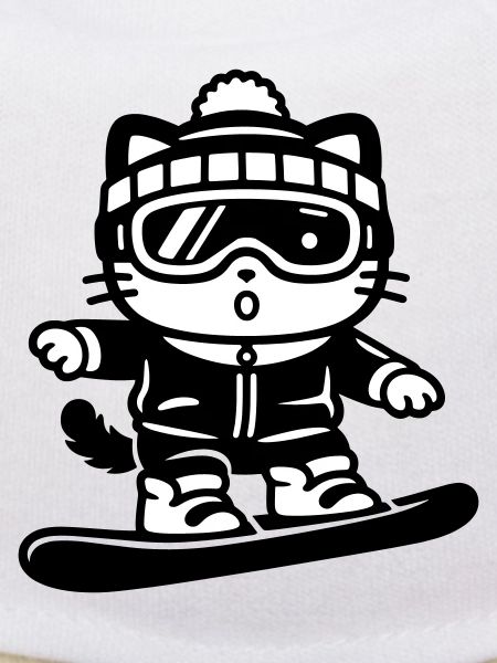 Snowboard Cat