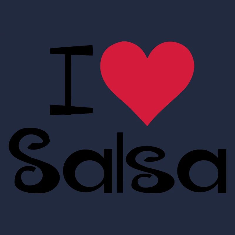 I love Salsa - Salsa Dance Shirt