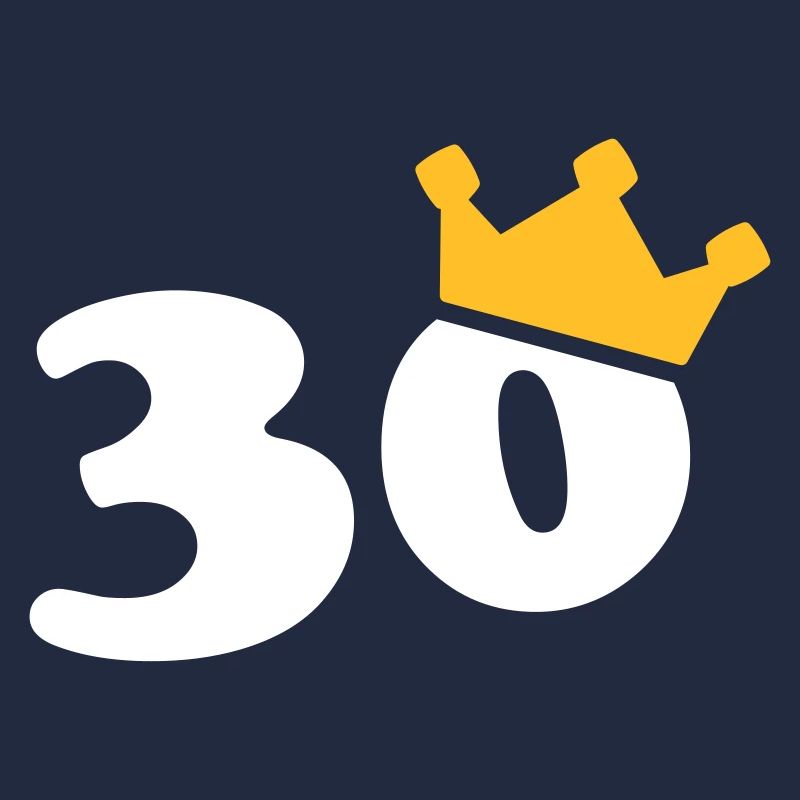 30 couronne 30 ans 30 ans