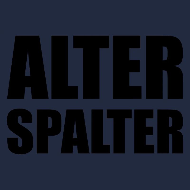 Design "ALTER SPALTER"