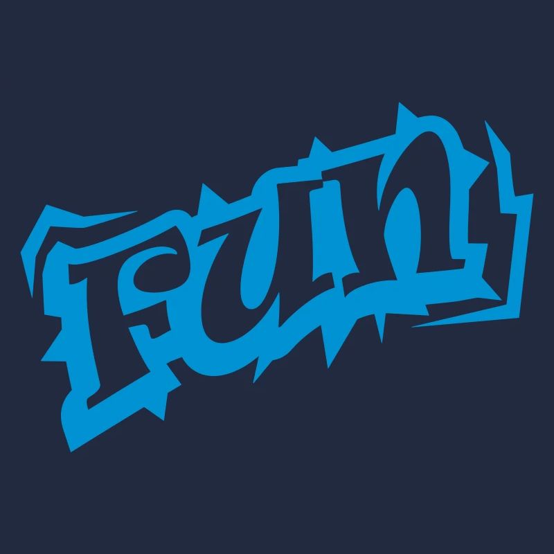 Fun Wort Text Logo
