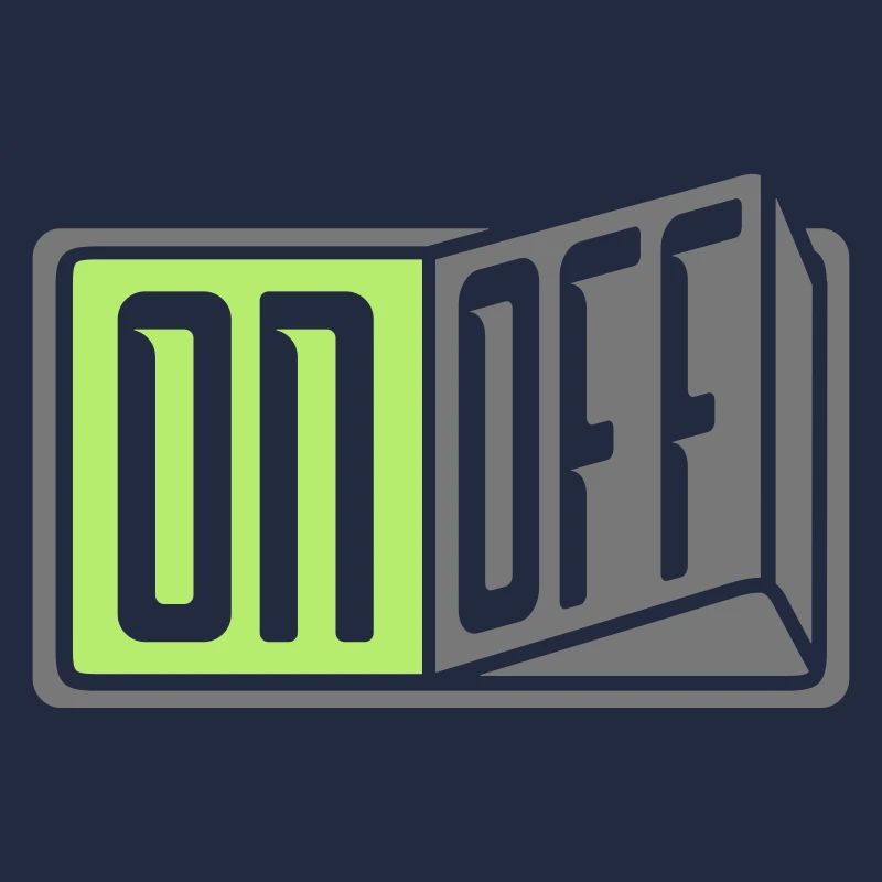 switch on off switch button off