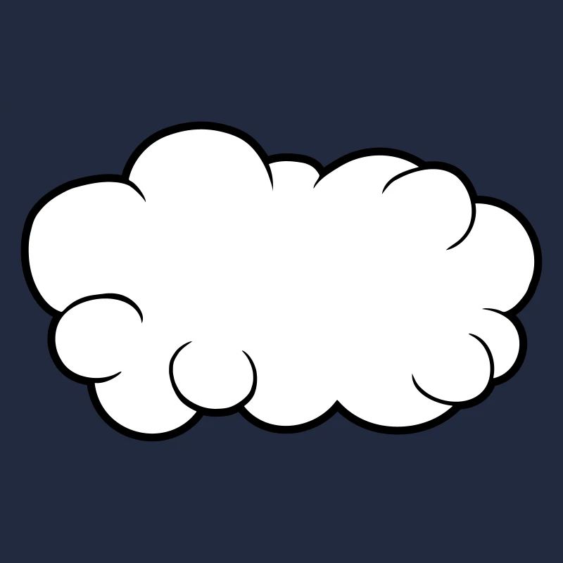 Conception de dessins animés cloud