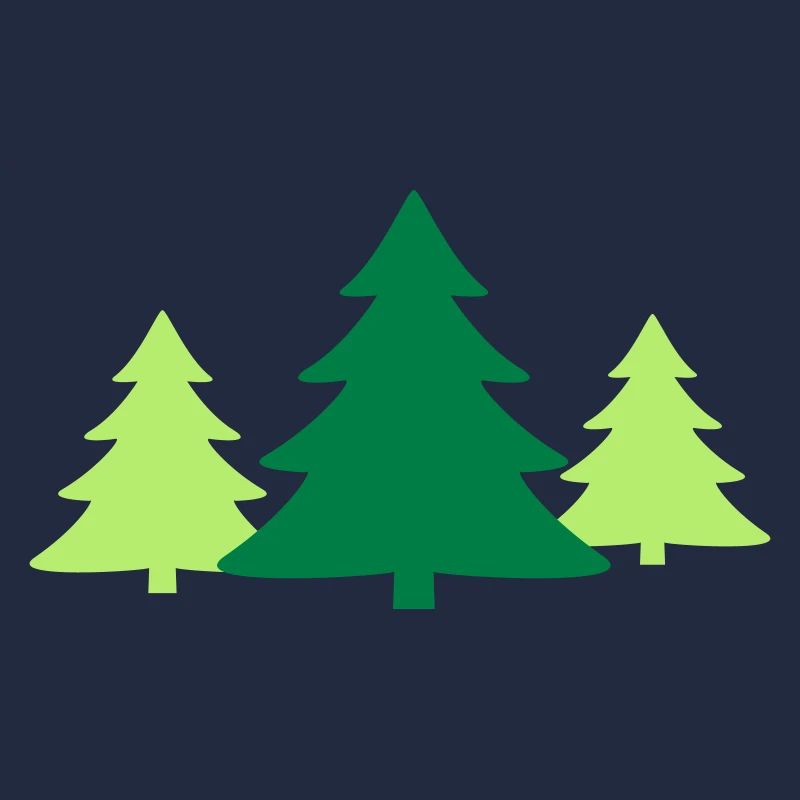 Christbaum, Gruppe
