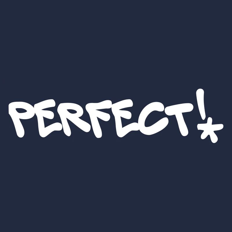 Perfect, Parfait, Graffiti, Couleur modifiable