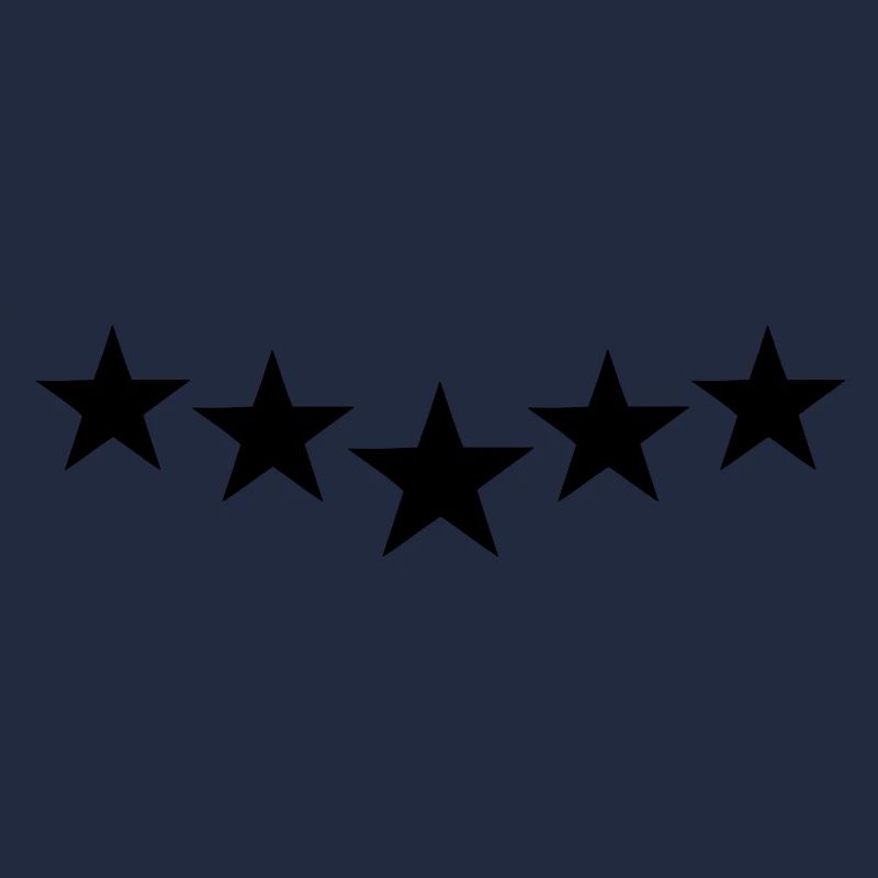 black stars