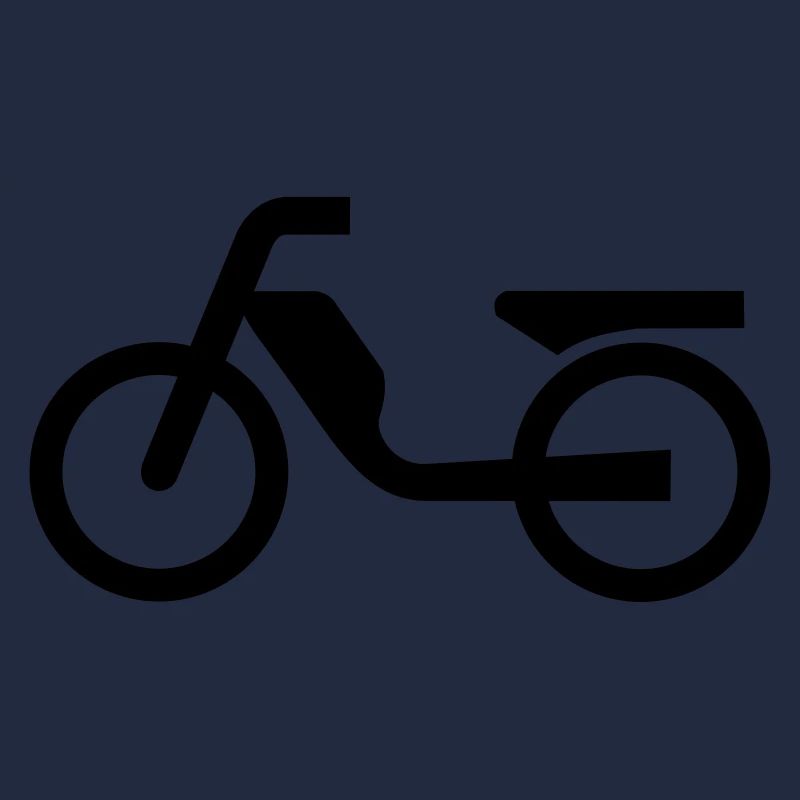 Sinnbild Mofa Moped