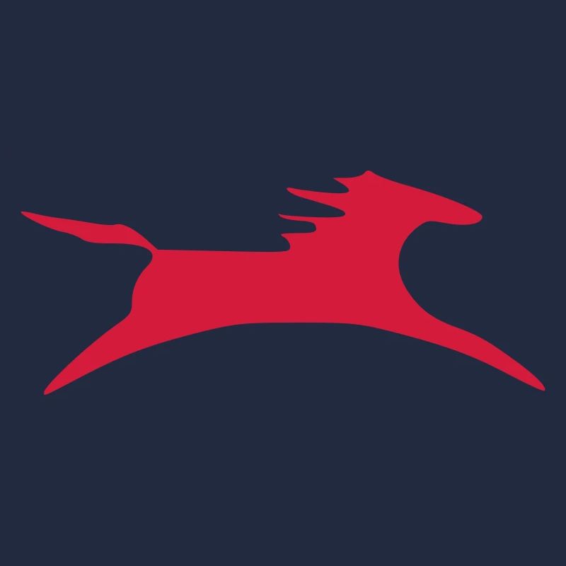 petroglyphe pferd vektor