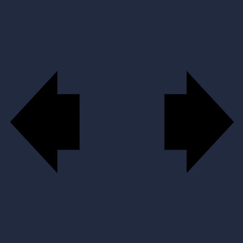 arrow left right
