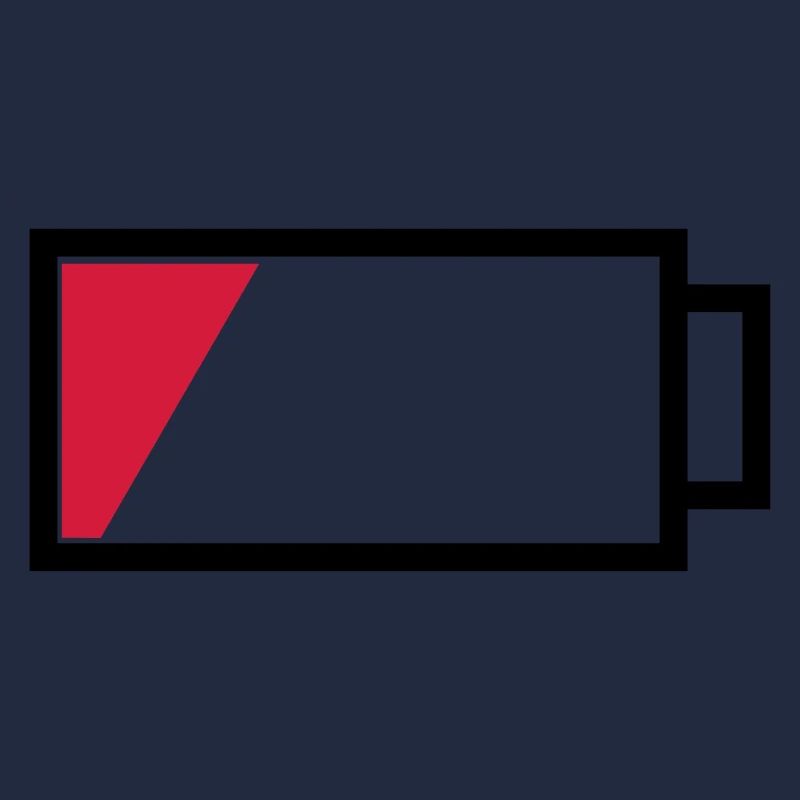 Batterie vide