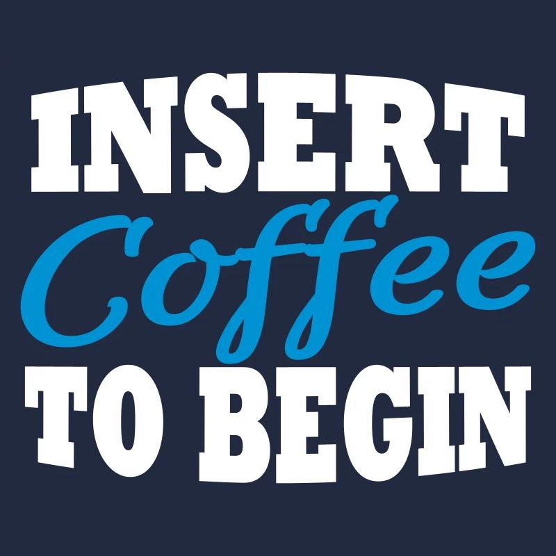 Insérez du café pour commencer