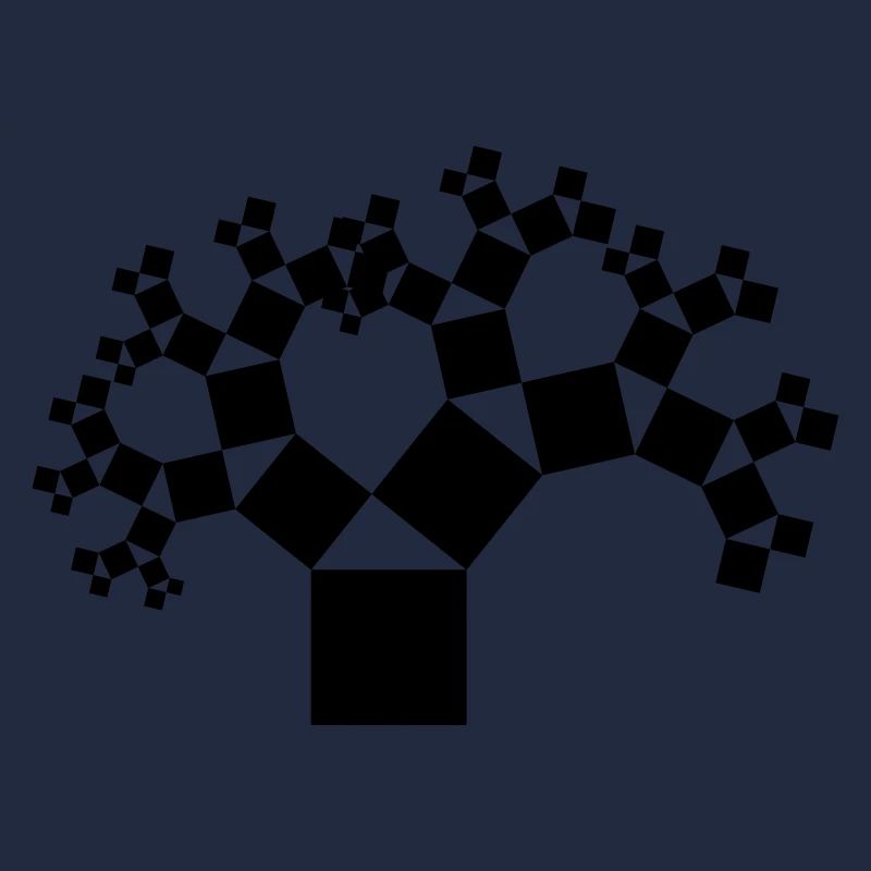 Arbre pythagore noir