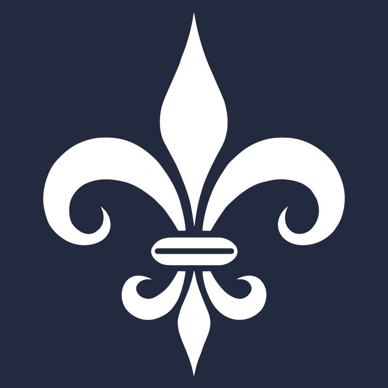 Conception majestueuse de lys français
