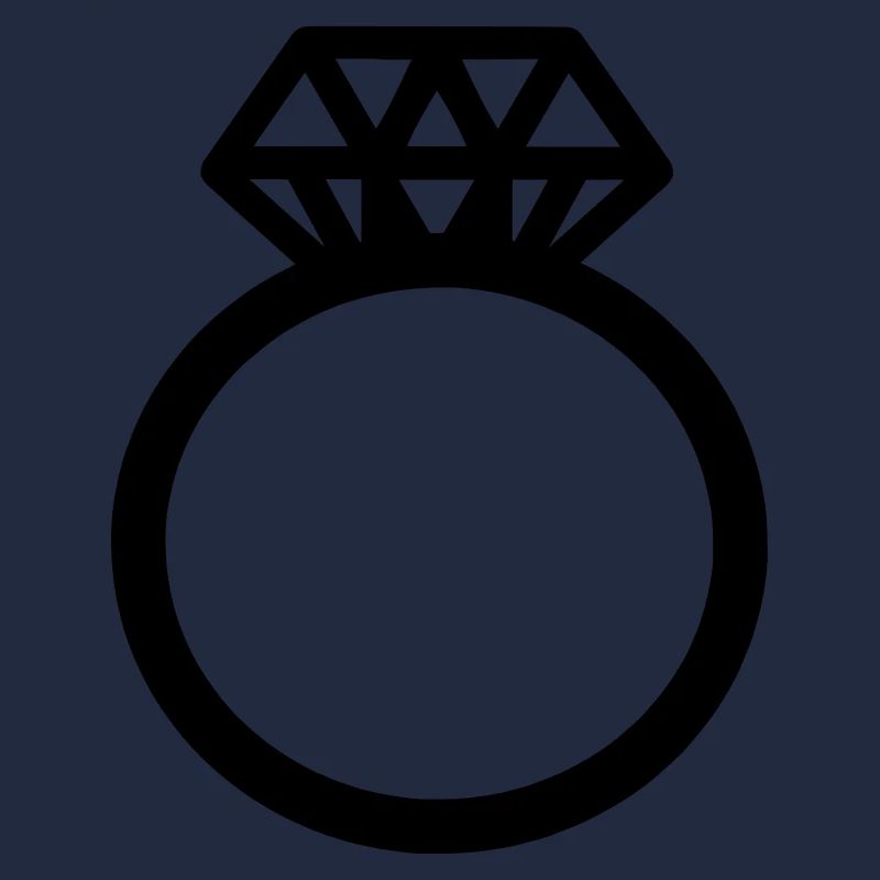 Verlobungsring Diamantring Ehering Motiv Clipart