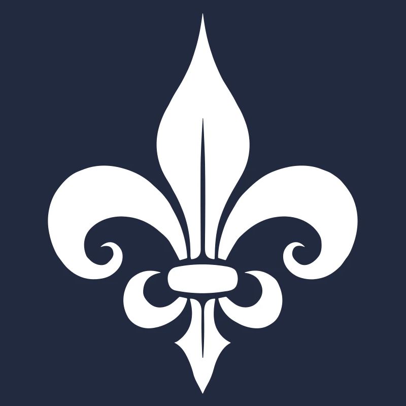 Symbolisches Fleur de Lis-Design