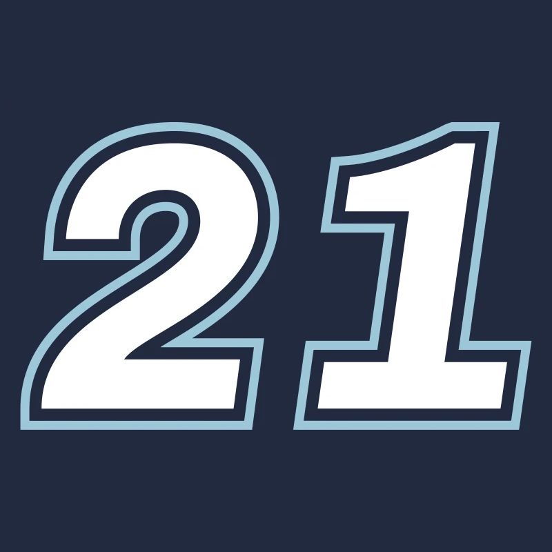 21 symbole de nombre