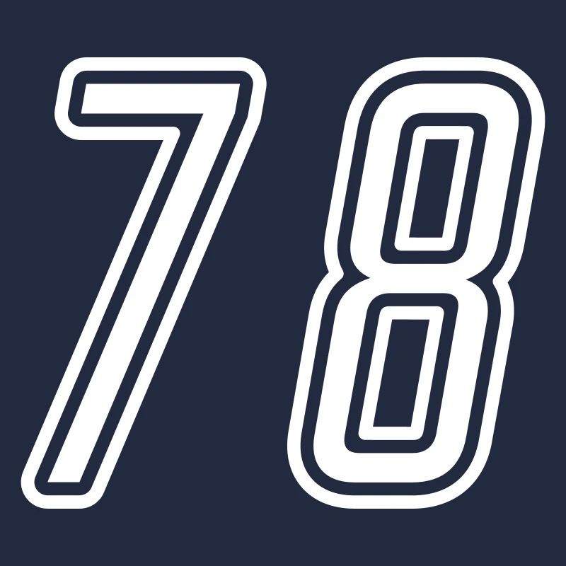 78 Numéro de numéro