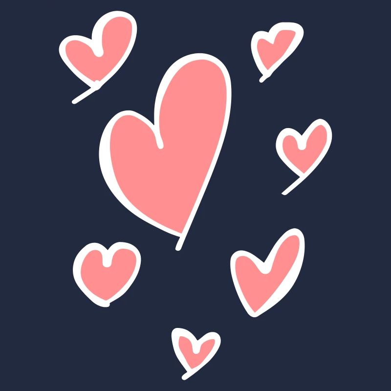 Sieben Herzen - Valentinstag Geschenkidee