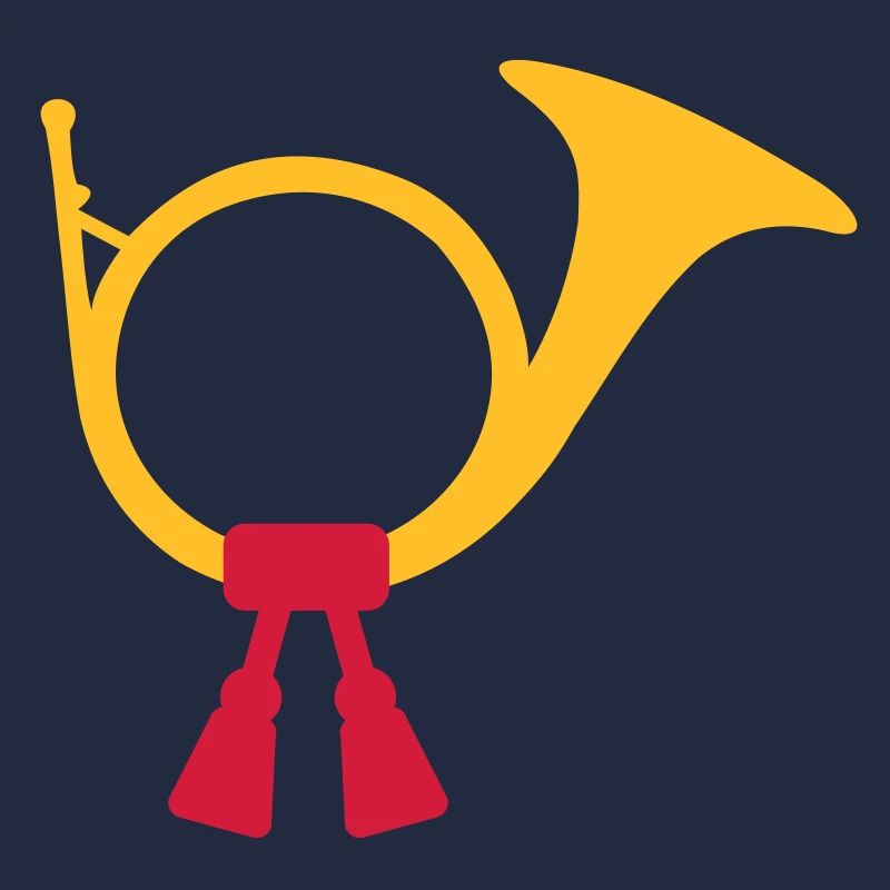 Post horn bugle