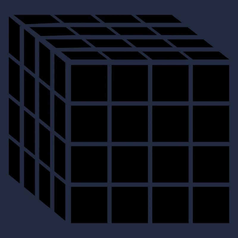 Cube de bloc 4x4