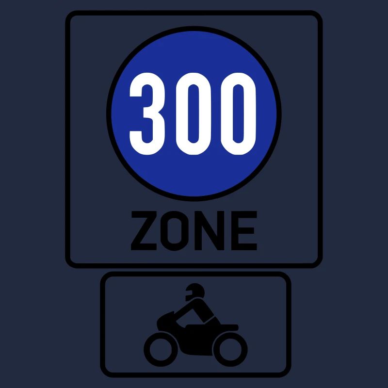 Min. 300km/h Zone moto libre