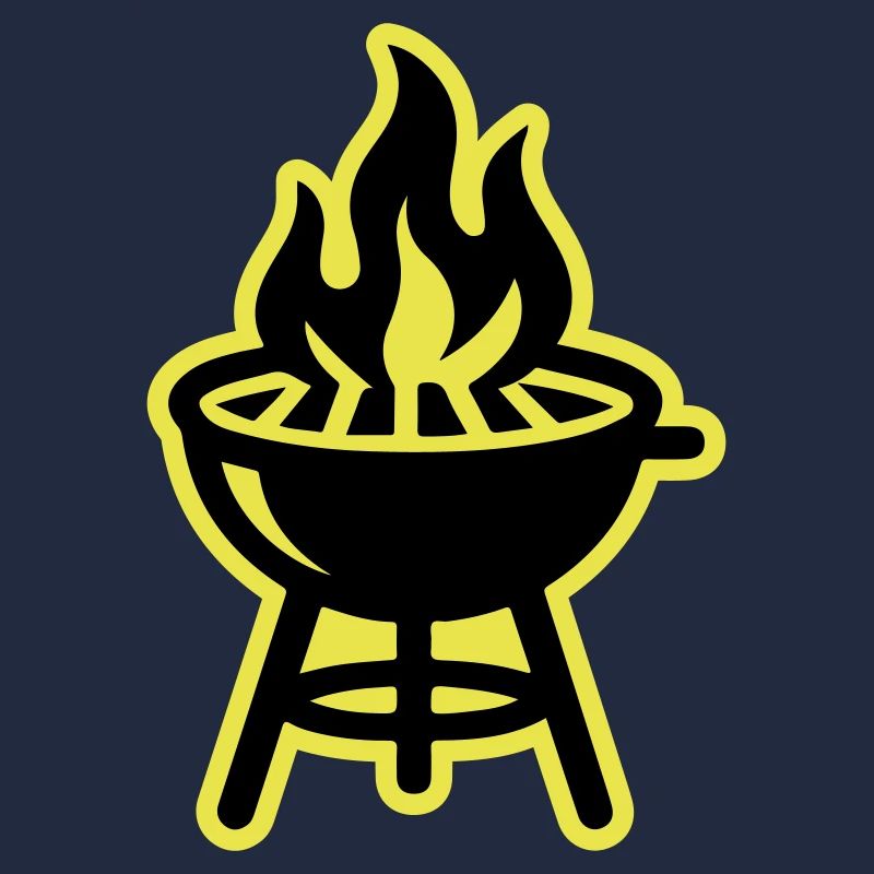 Grill Symbole Feu