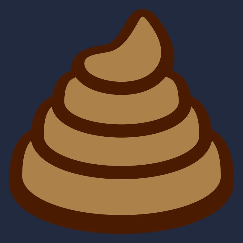 Gros tas de caca dégoûtant