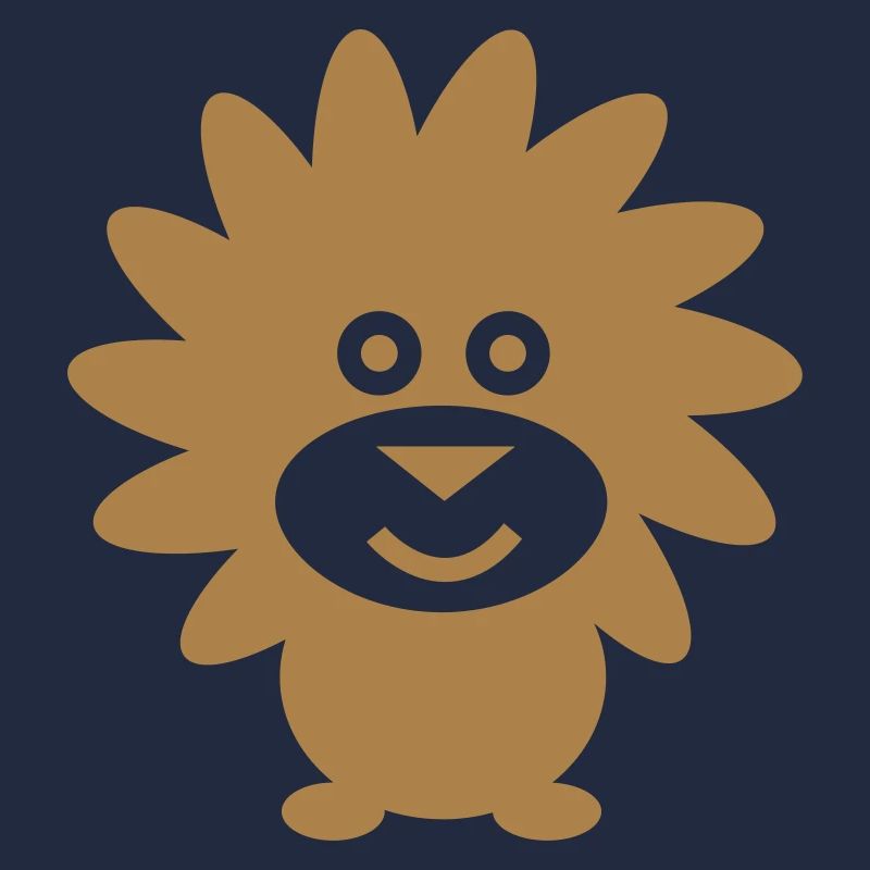 Löwe einfarbig