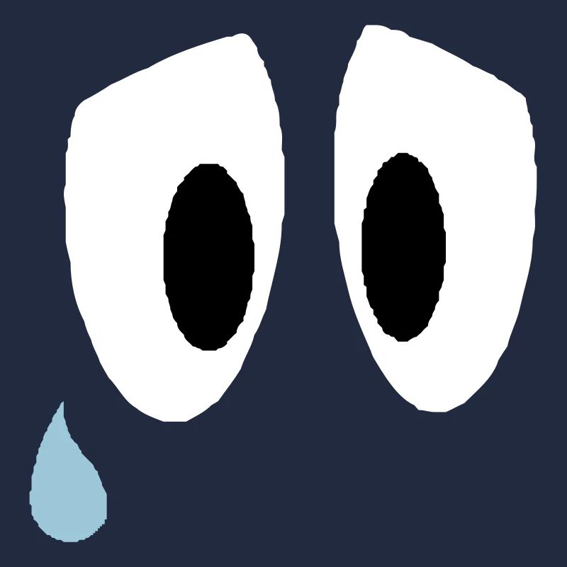 Smiley Sad Eyes