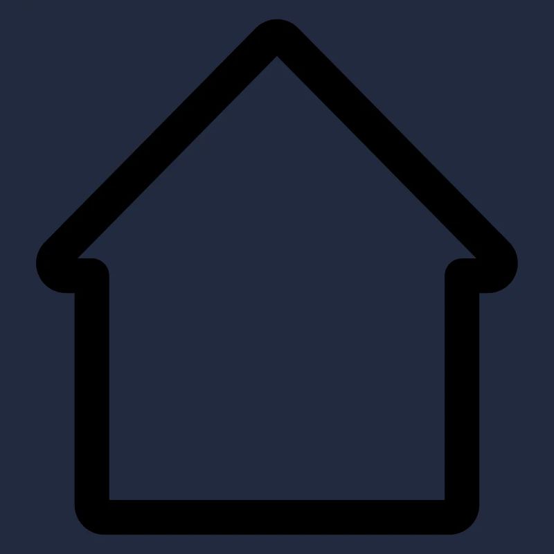 Symbole d’icône de maison/maison