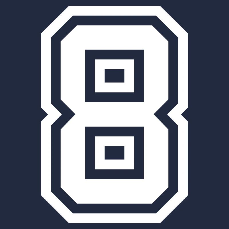 Symbole numérique 8