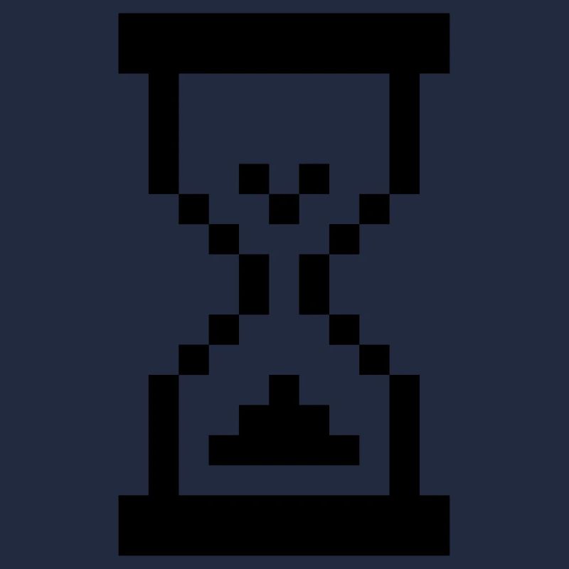 Computer Hourglass - Wait Concept