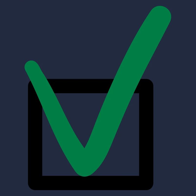 Check mark sign symbols